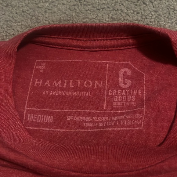 Hamilton the Musical T-Shirt - Authentic- Adult M - Picture 2 of 8